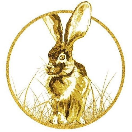 The Gilded Hare Crafts Logo
