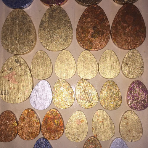 Gilding in Progress